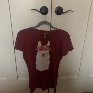 Llama t shirt